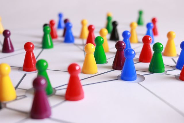 Market analysis showing business opportunities and competitors